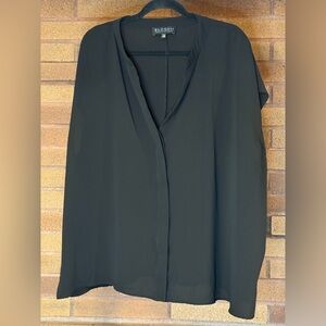 Eloquii Women's Black Blouse